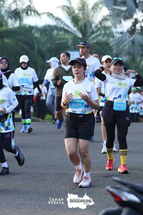Race photo from Taman Budaya x BOGORUN 2025