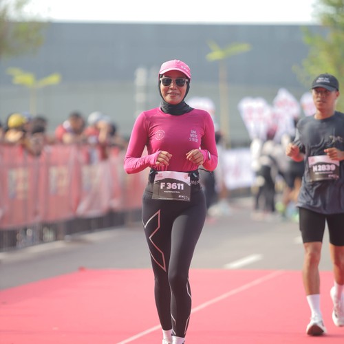 Race photo from KEDIRI HALF MARATHON 2026