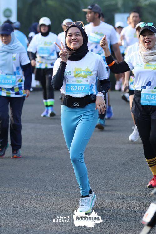 Race photo from Taman Budaya x BOGORUN 2025