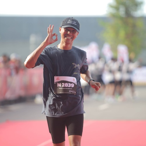Race photo from KEDIRI HALF MARATHON 2026