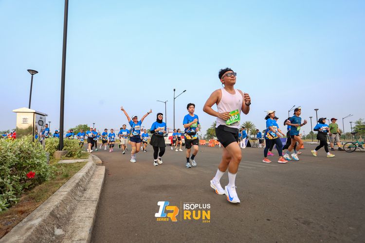 Race photo from ISOPlus Run 2024 Jakarta