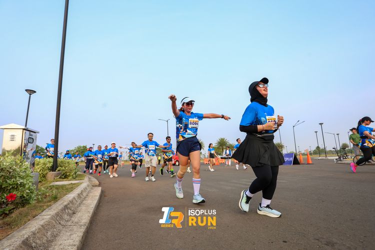 Race photo from ISOPlus Run 2024 Jakarta