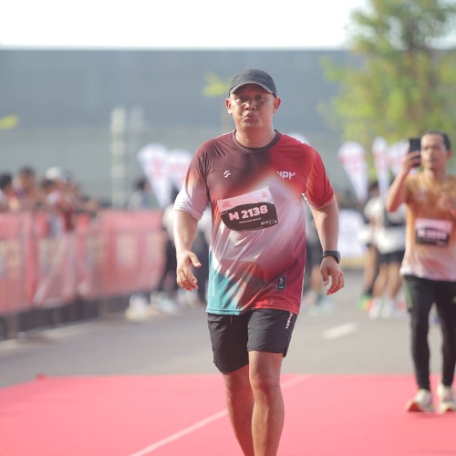 Race photo from KEDIRI HALF MARATHON 2026