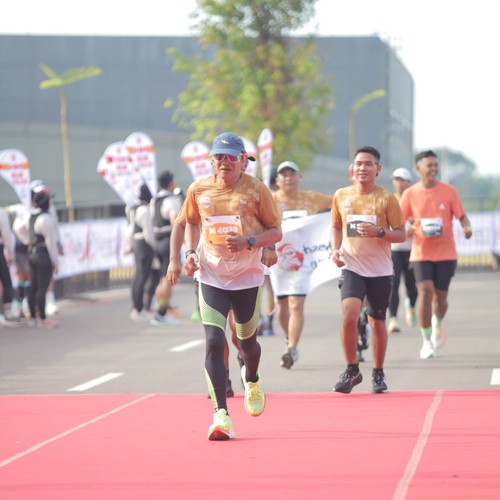 Race photo from KEDIRI HALF MARATHON 2026