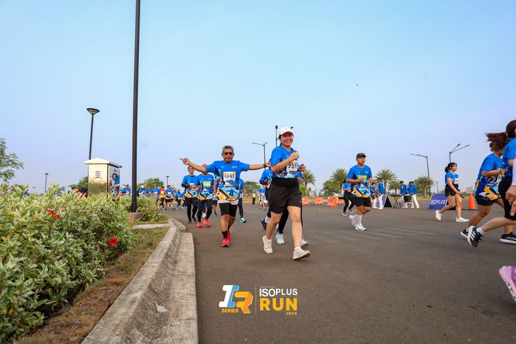 Race photo from ISOPlus Run 2024 Jakarta