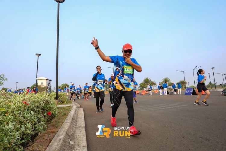 Race photo from ISOPlus Run 2024 Jakarta