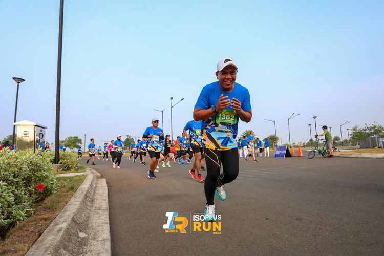 Race photo from ISOPlus Run 2024 Jakarta