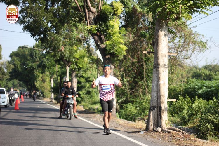 Race photo from Kediri Half Marathon 2024
