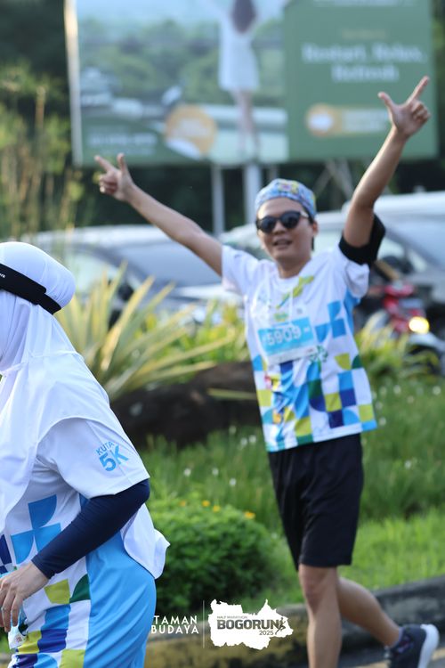 Race photo from Taman Budaya x BOGORUN 2025