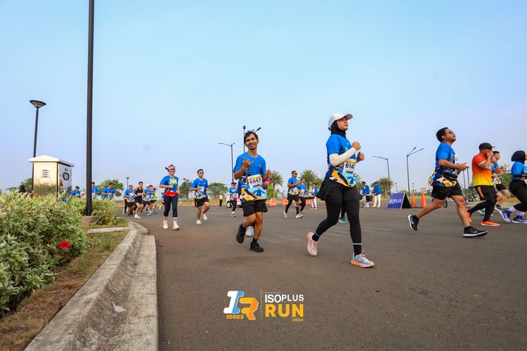 Race photo from ISOPlus Run 2024 Jakarta