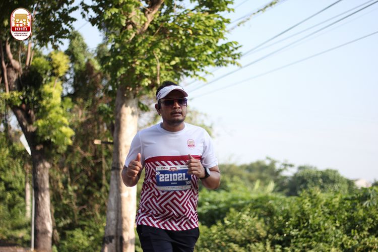 Race photo from Kediri Half Marathon 2024