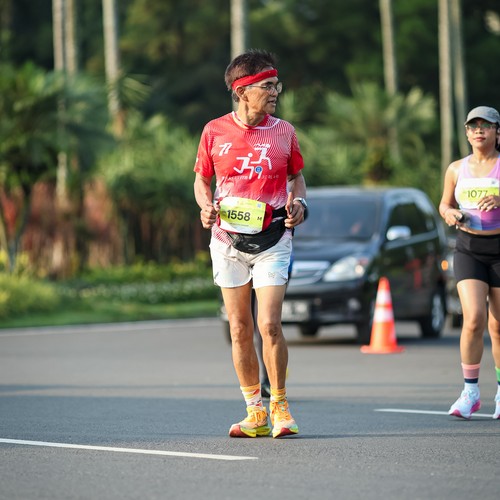 Race photo from BOGORUN 2026