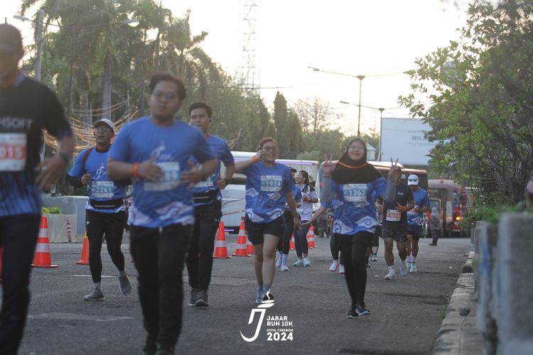 Race photo from Jabar Run 10K 2024