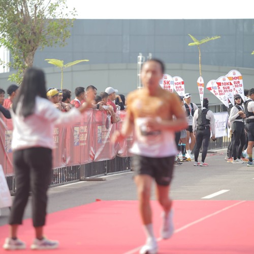 Race photo from KEDIRI HALF MARATHON 2026