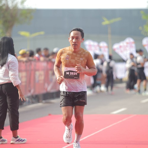 Race photo from KEDIRI HALF MARATHON 2026