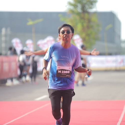 Race photo from KEDIRI HALF MARATHON 2026