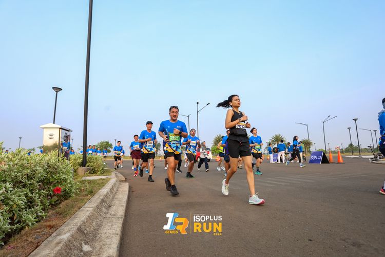 Race photo from ISOPlus Run 2024 Jakarta
