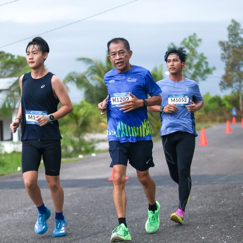 Race photo from Belitung Multisport Festival
