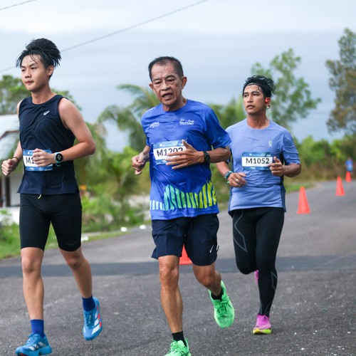 Race photo from Belitung Multisport Festival