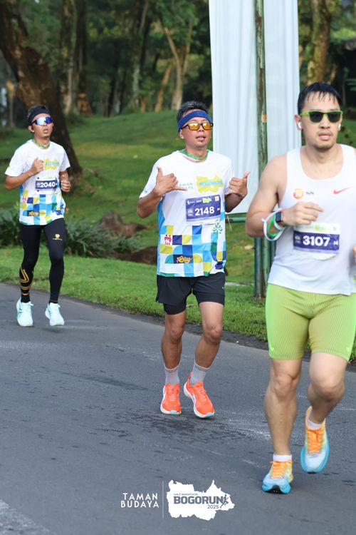 Race photo from Taman Budaya x BOGORUN 2025