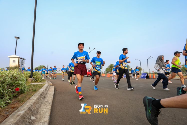 Race photo from ISOPlus Run 2024 Jakarta