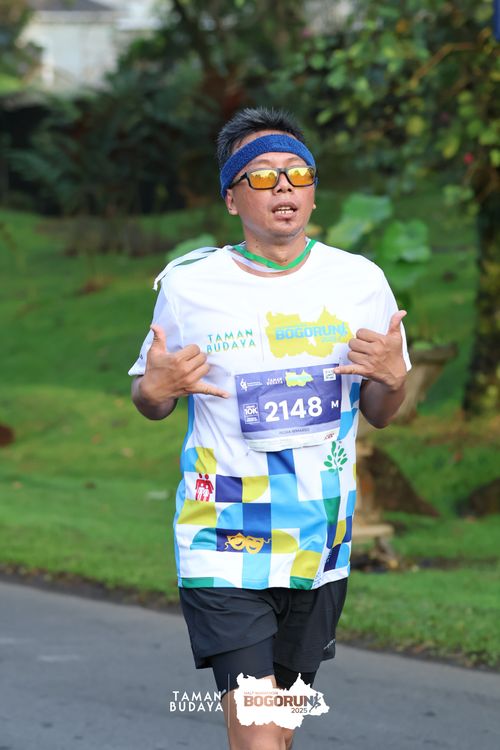 Race photo from Taman Budaya x BOGORUN 2025