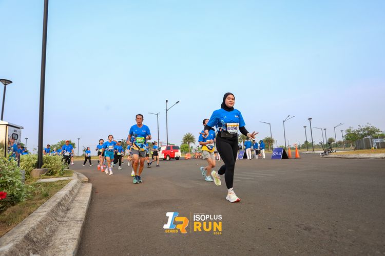 Race photo from ISOPlus Run 2024 Jakarta