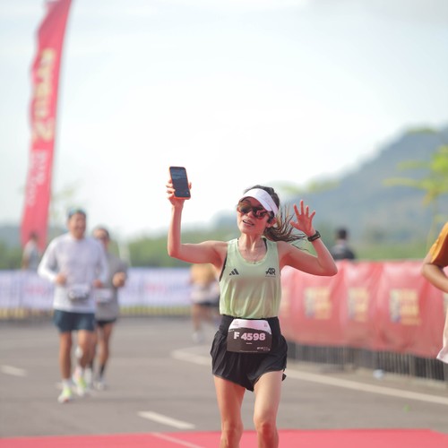 Race photo from KEDIRI HALF MARATHON 2026