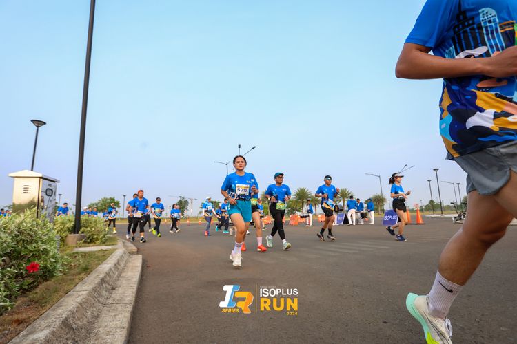 Race photo from ISOPlus Run 2024 Jakarta