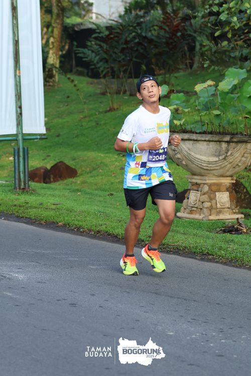Race photo from Taman Budaya x BOGORUN 2025