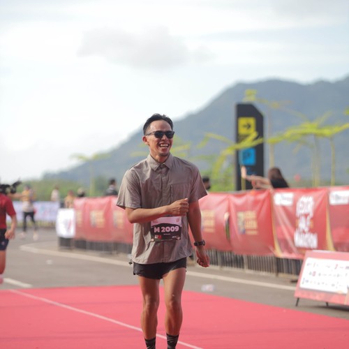 Race photo from KEDIRI HALF MARATHON 2026