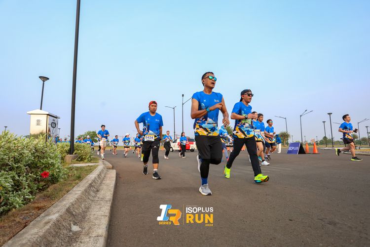 Race photo from ISOPlus Run 2024 Jakarta