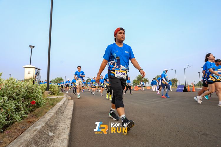Race photo from ISOPlus Run 2024 Jakarta