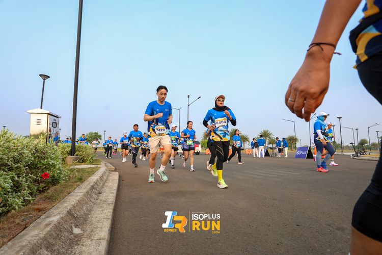 Race photo from ISOPlus Run 2024 Jakarta