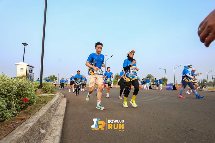 Race photo from ISOPlus Run 2024 Jakarta