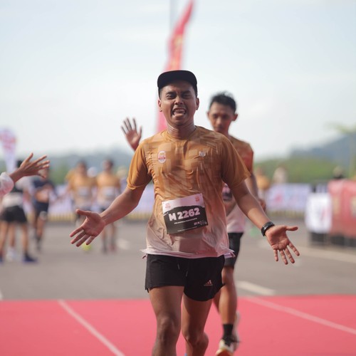 Race photo from KEDIRI HALF MARATHON 2026