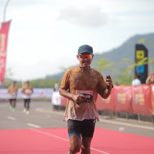 Race photo from KEDIRI HALF MARATHON 2026