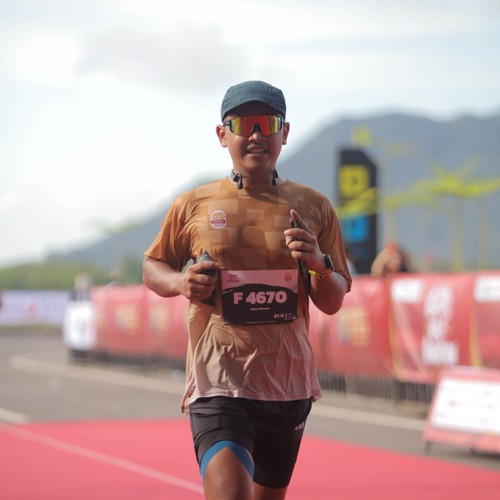 Race photo from KEDIRI HALF MARATHON 2026