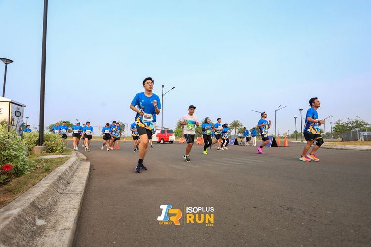 Race photo from ISOPlus Run 2024 Jakarta