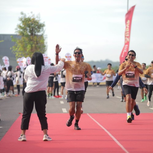Race photo from KEDIRI HALF MARATHON 2026