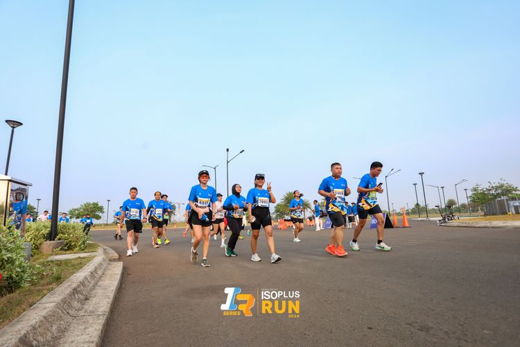 Race photo from ISOPlus Run 2024 Jakarta