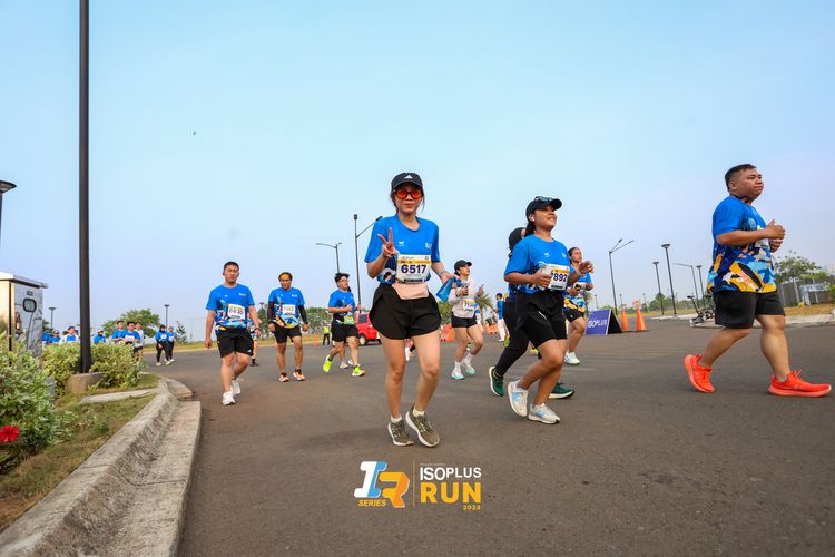 Race photo from ISOPlus Run 2024 Jakarta