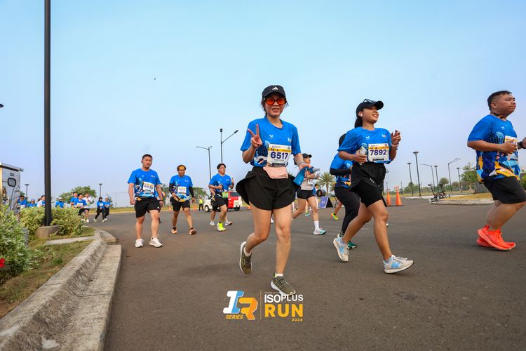 Race photo from ISOPlus Run 2024 Jakarta