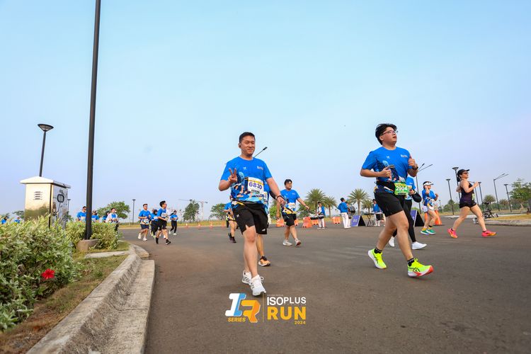Race photo from ISOPlus Run 2024 Jakarta