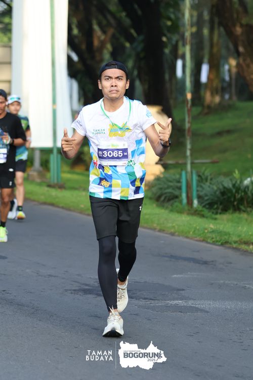 Race photo from Taman Budaya x BOGORUN 2025