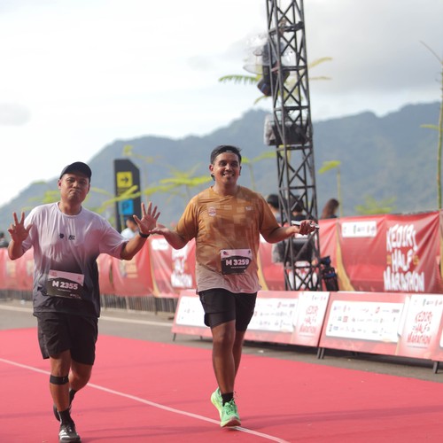 Race photo from KEDIRI HALF MARATHON 2026