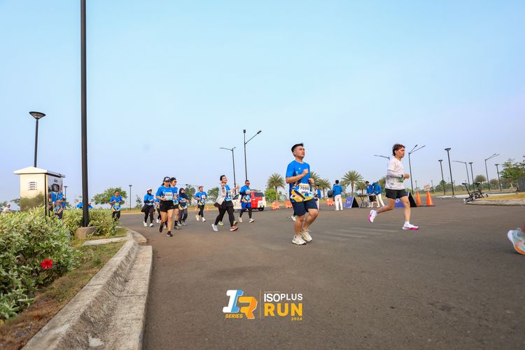 Race photo from ISOPlus Run 2024 Jakarta