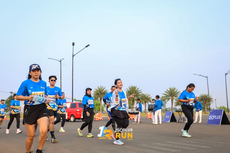 Race photo from ISOPlus Run 2024 Jakarta