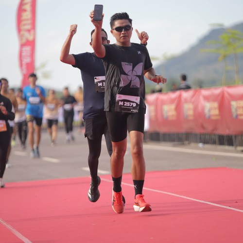 Race photo from KEDIRI HALF MARATHON 2026
