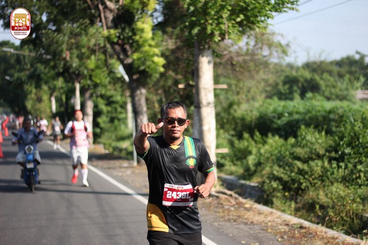 Race photo from Kediri Half Marathon 2024